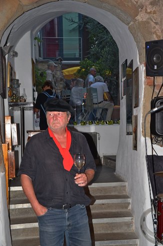 Horst auf Stiege